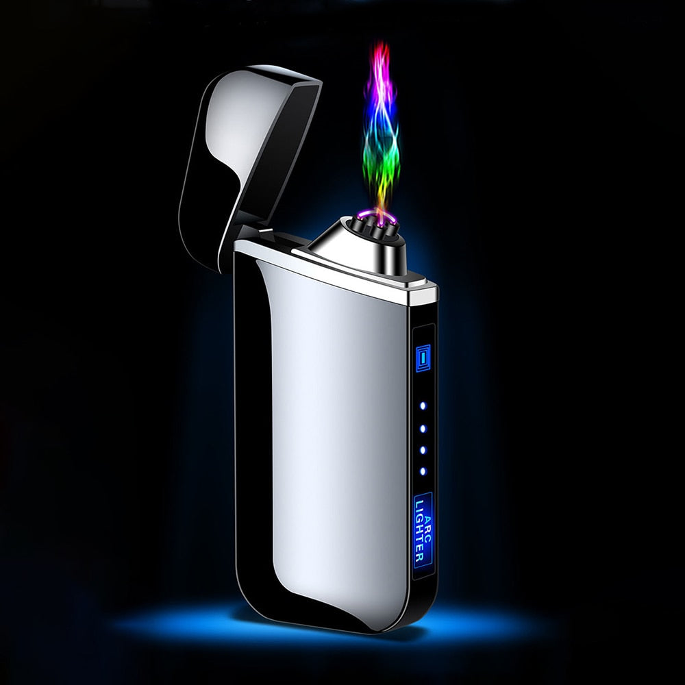 ELECTRIC LIGHTER WITH PLASMA ARC EFFECT